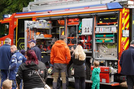 Besichtigung einer Feuerwehr
