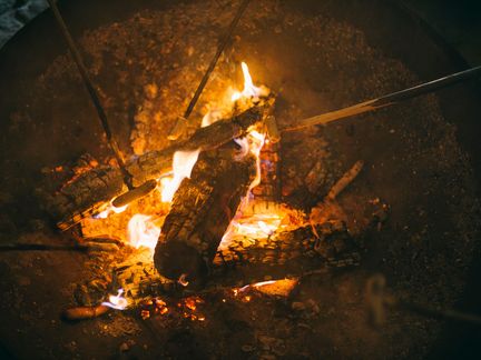 Feuer in Feuerschale